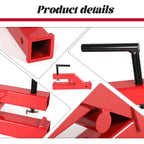 2" Receiver Hitch Clamp On Trailer Adapter for Deere Bobcat