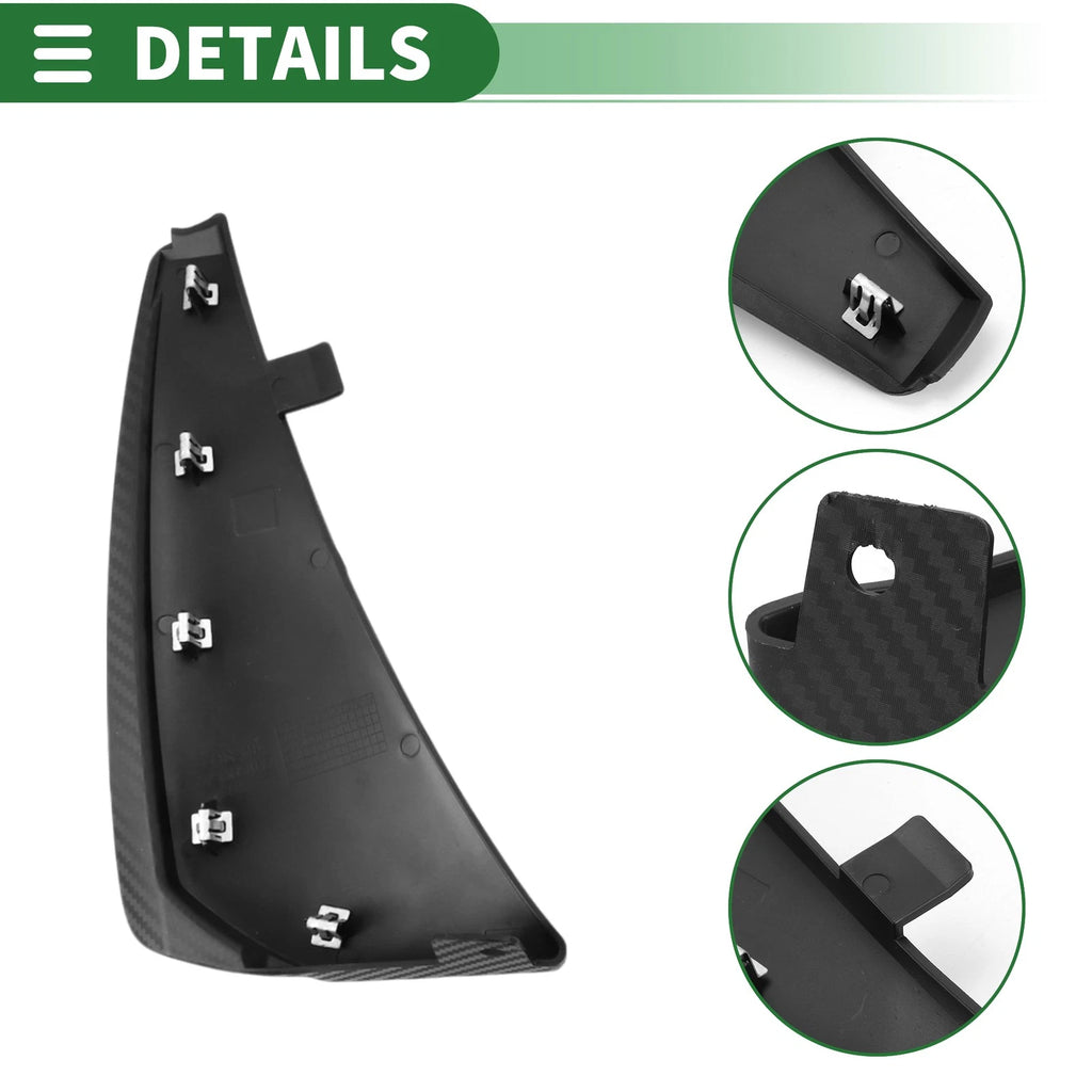 Mud Flaps Splash Guards for Chevrolet Corvette C8 (2021–2024) W/ Mounts