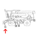 Feederhouse Drive Belt for John Deere Combine (AMH176766, H176766)