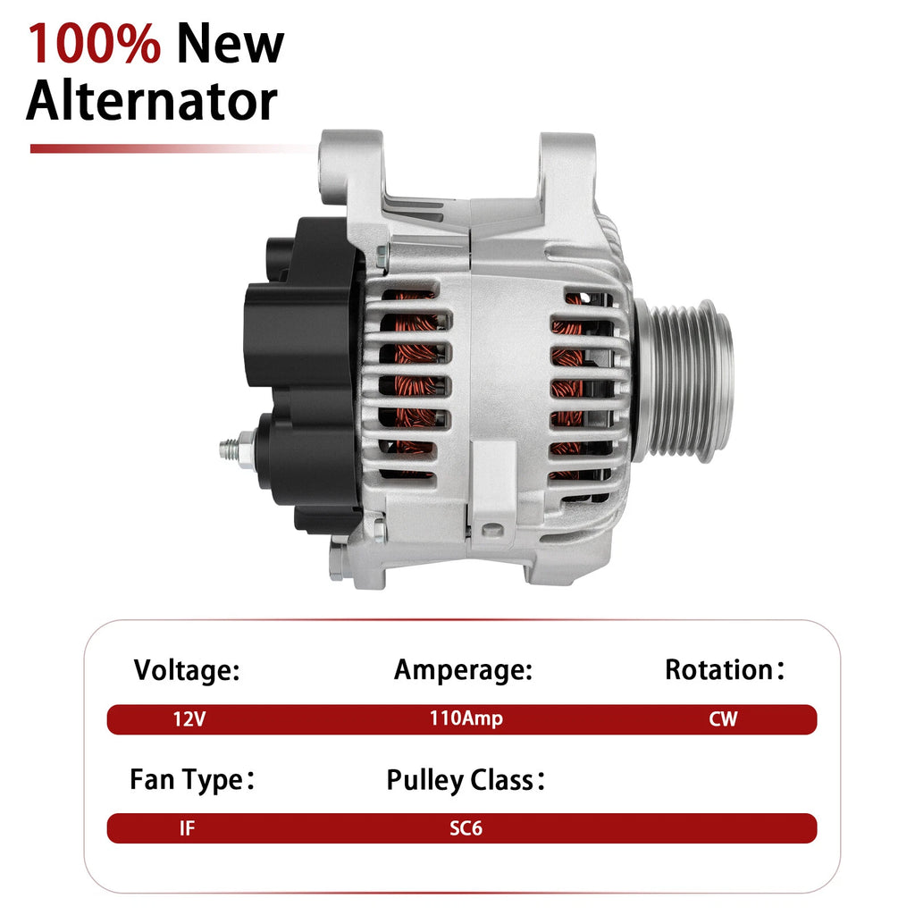 Alternator for Hyundai Tucson L4 2.0L (2011-2012)