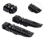 Black Rear Passenger Footrest Pegs for BMW G310GS G310R (2017-2024)