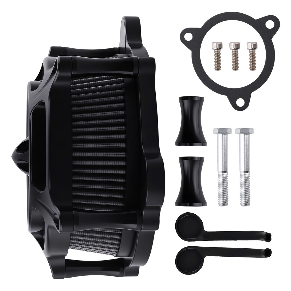 High Flow Air Cleaner Kit for Harley Softail (2016–2017) Aluminum Filter System