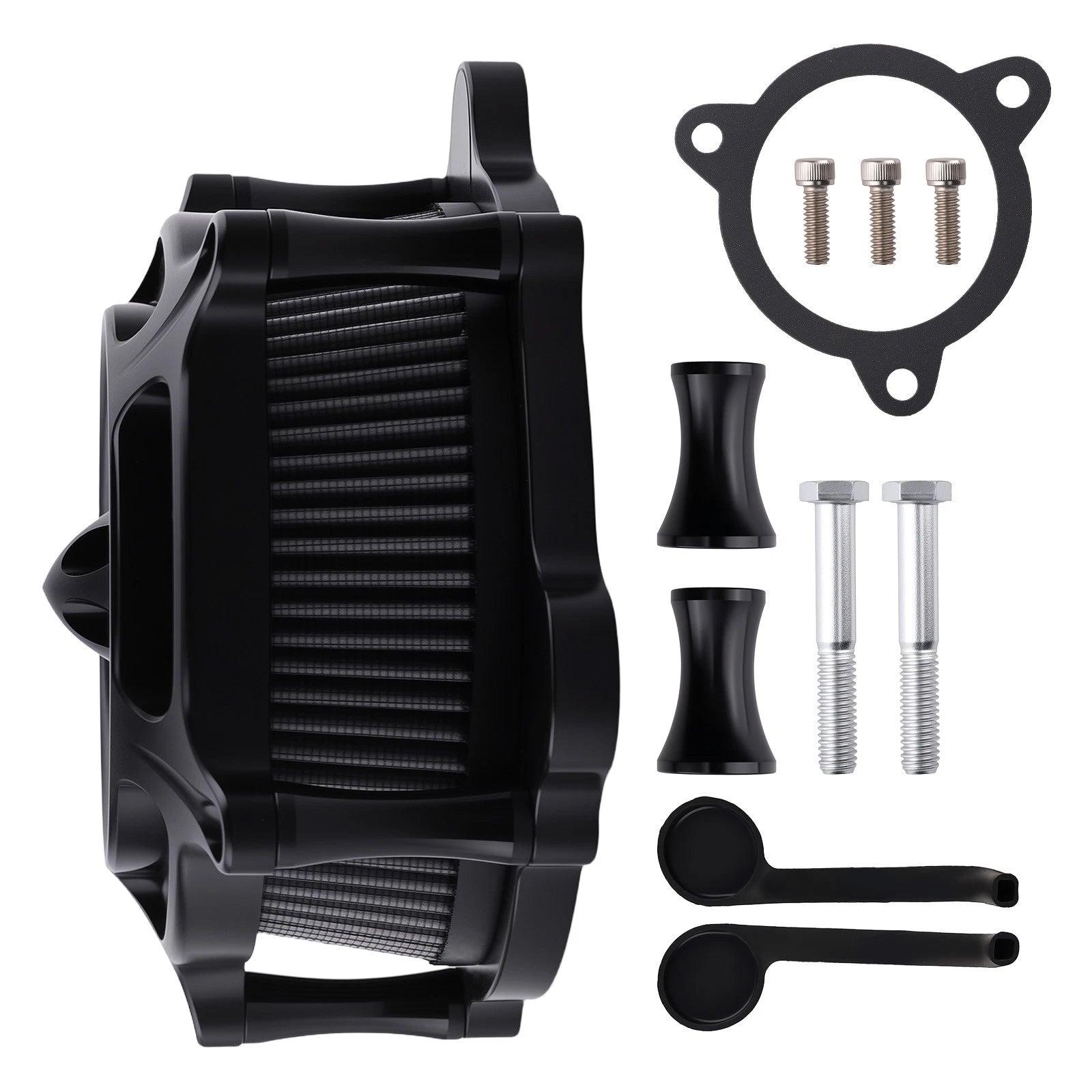 High Flow Air Cleaner Kit for Harley Softail (2016–2017) Aluminum Filter System