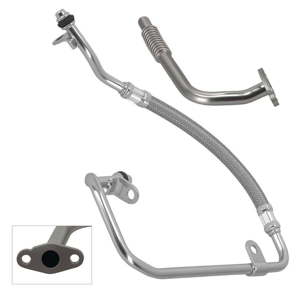 Turbo Oil Feed Return Tube for Mercedes-Benz C300 GLC300 Metris Sprinter (2015–2023)