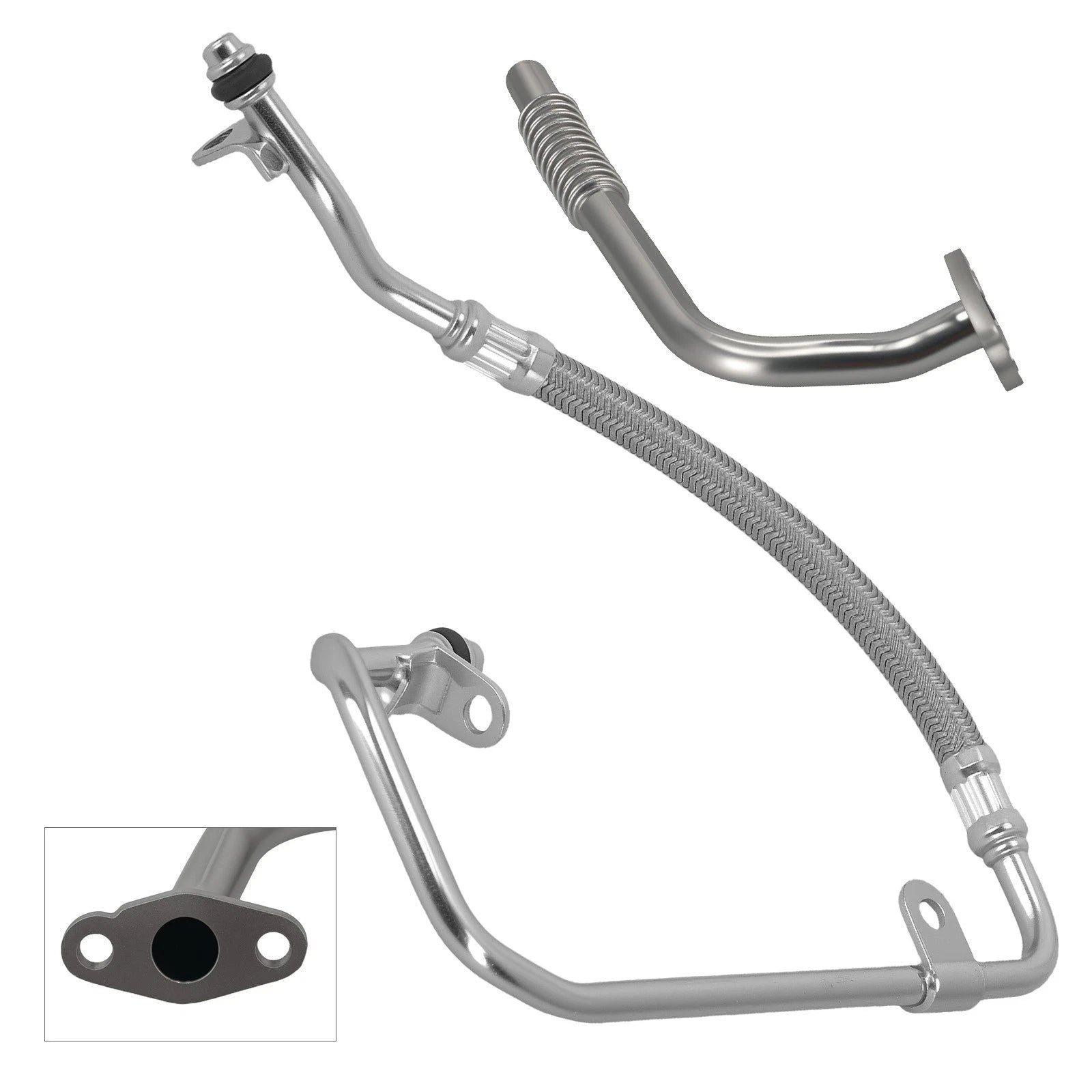 Turbo Oil Feed Return Tube for Mercedes-Benz C300 GLC300 Metris Sprinter (2015–2023)
