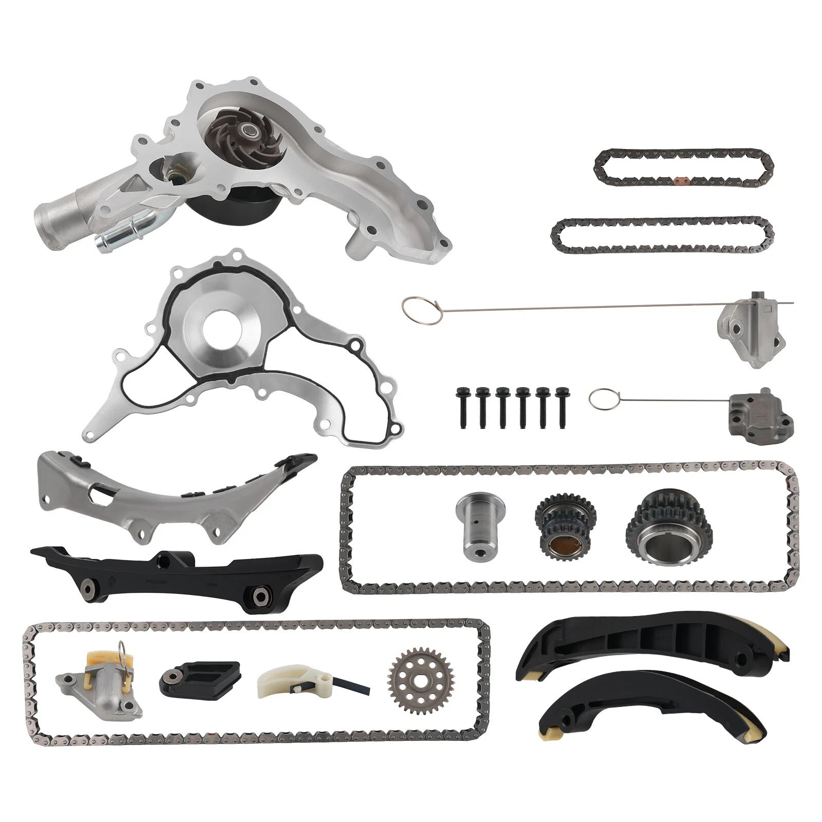 Timing Chain Kit with Water Pump for Chrysler Dodge Jeep Ram 3.6L V6 (2011–2022)
