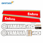 Sticker Kit for Yamaha 40HP 2T Outboard (Anti-UV, Not Fade)