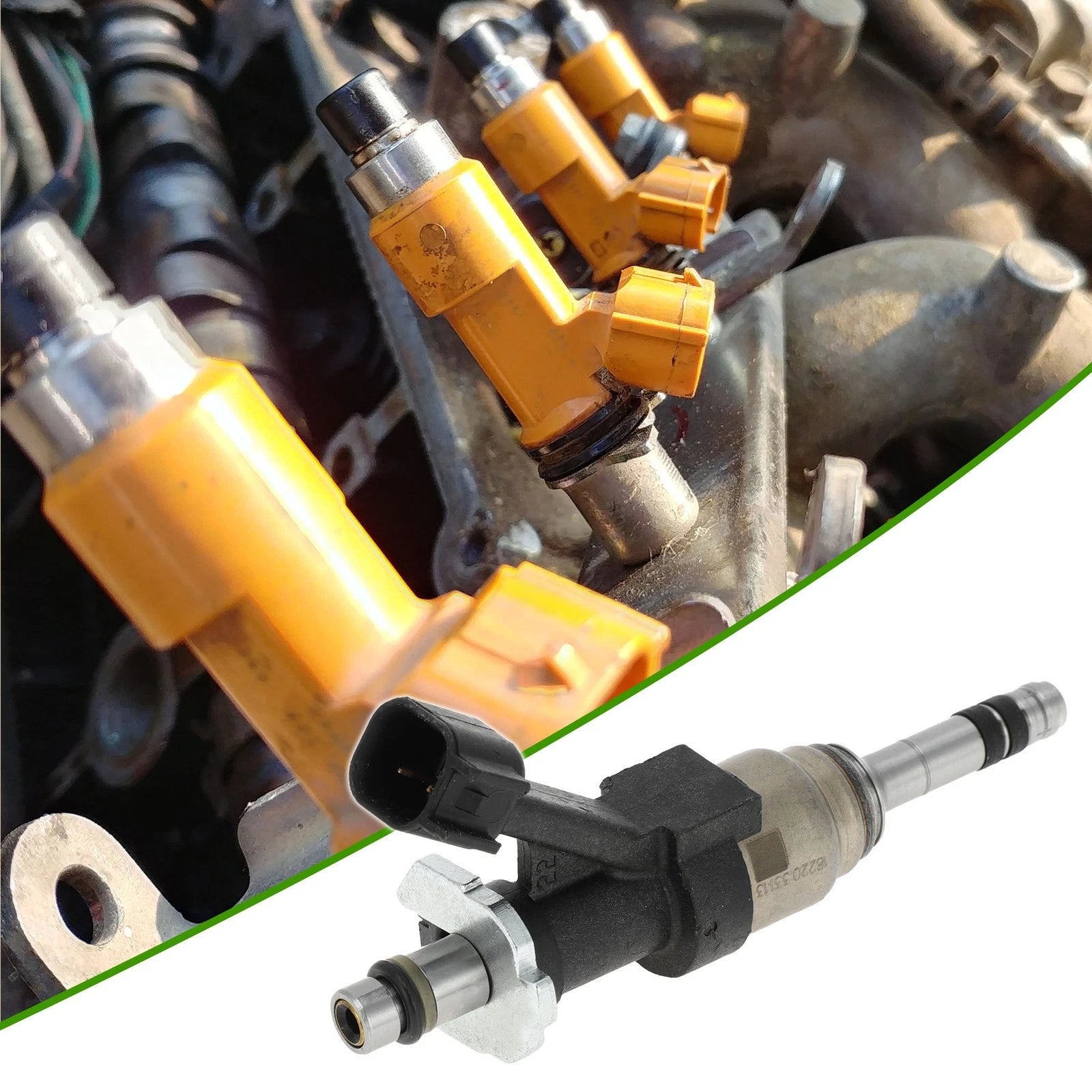 Fuel Injector for Chevy Silverado 2500 5.3L (2014–2018) 12623116 Black