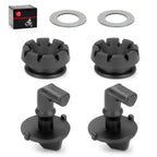 2Pcs Hood Latch Toggles with Grommets Washers Kit for Polaris RZR 570 (2012–2022)