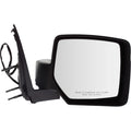 Power Mirror Pair for Jeep Liberty (2008–2012) Heated Textured Black