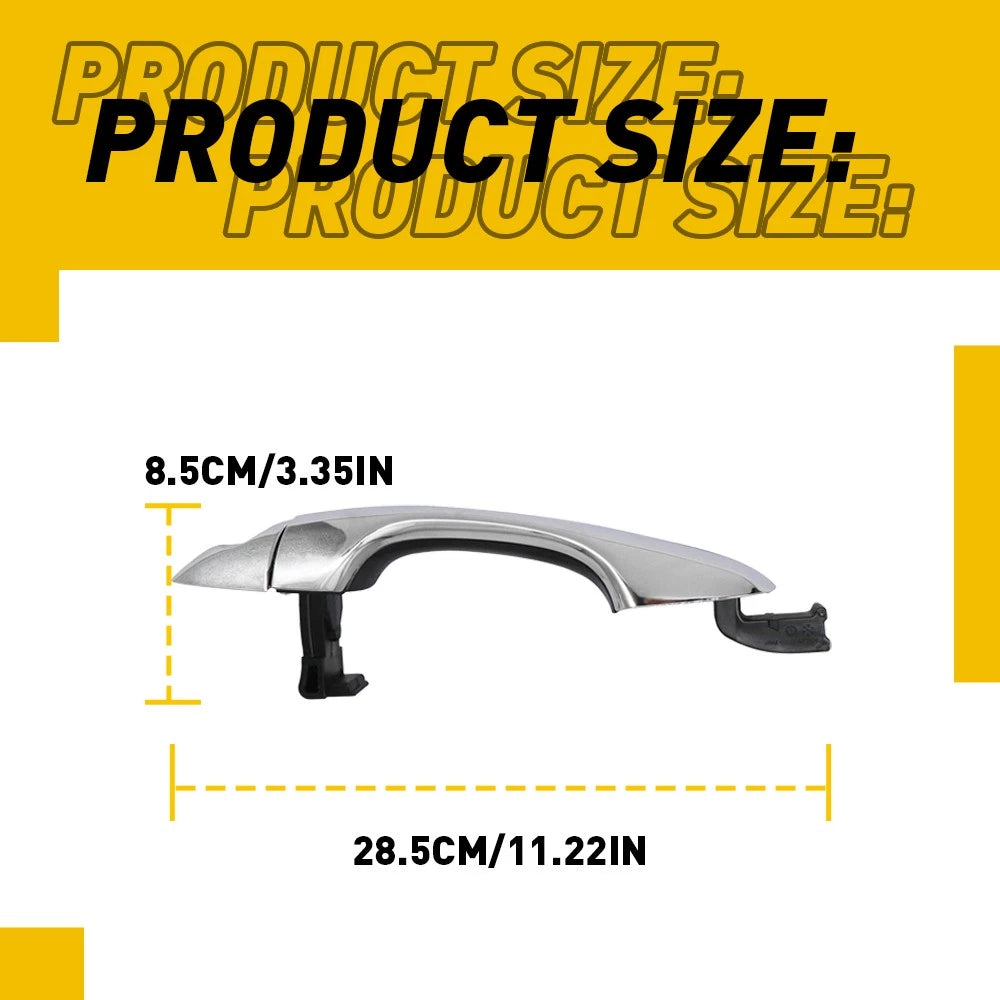 Chrome Exterior Door Handle for Kia Sorento (2016–2020)