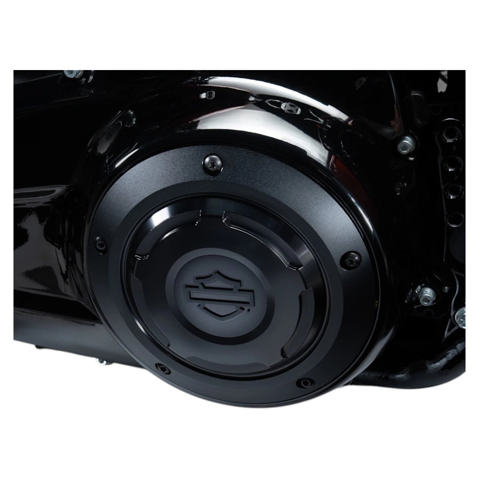 OEM Derby Cover for Harley Davidson Switchback Touring Trike (2016–Present) 25701519 Black