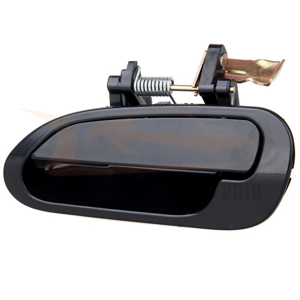Door Handle for Honda Accord (1998–2002) Black Exterior Rear Left