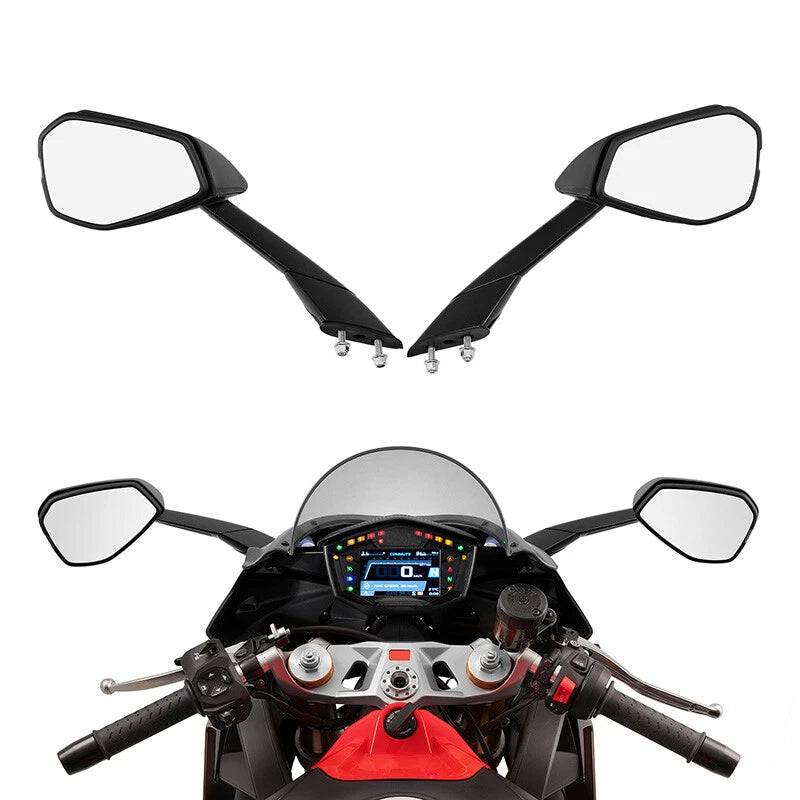 Set of 2 Rear View Side Mirrors for Aprilia RS660 (2021–2025) RSV4 (2019–2025)