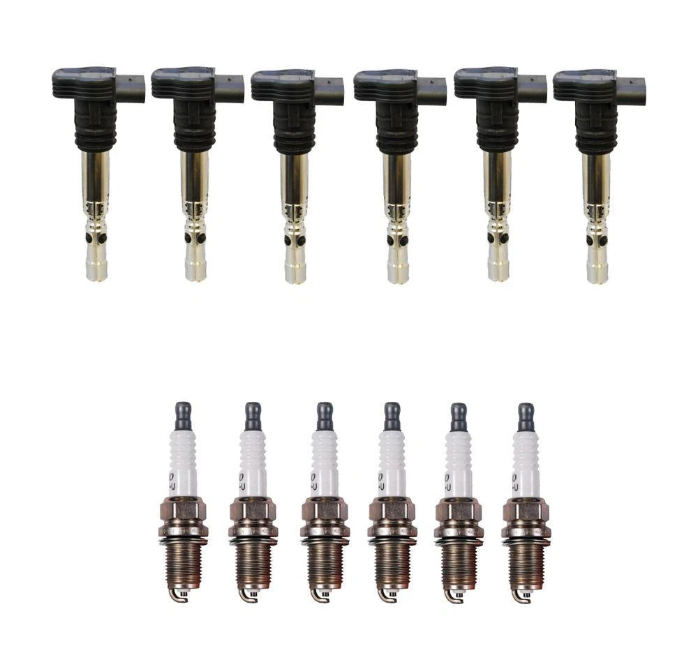 Set of 6 Denso Ignition Coils for U-Groove Conventional (Gap 0.032)