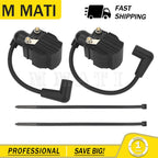 Ignition Coil & Cable for Outboard 6HP 8HP 9.9HP 10HP 15HP 20HP 25HP (813715A2)