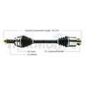 CV Axle Shaft for SurTrack MZ-8170
