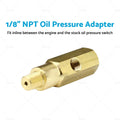 Oil Pressure Gauge Adapter 1/8 NPT for Aeroflow AFGA-31