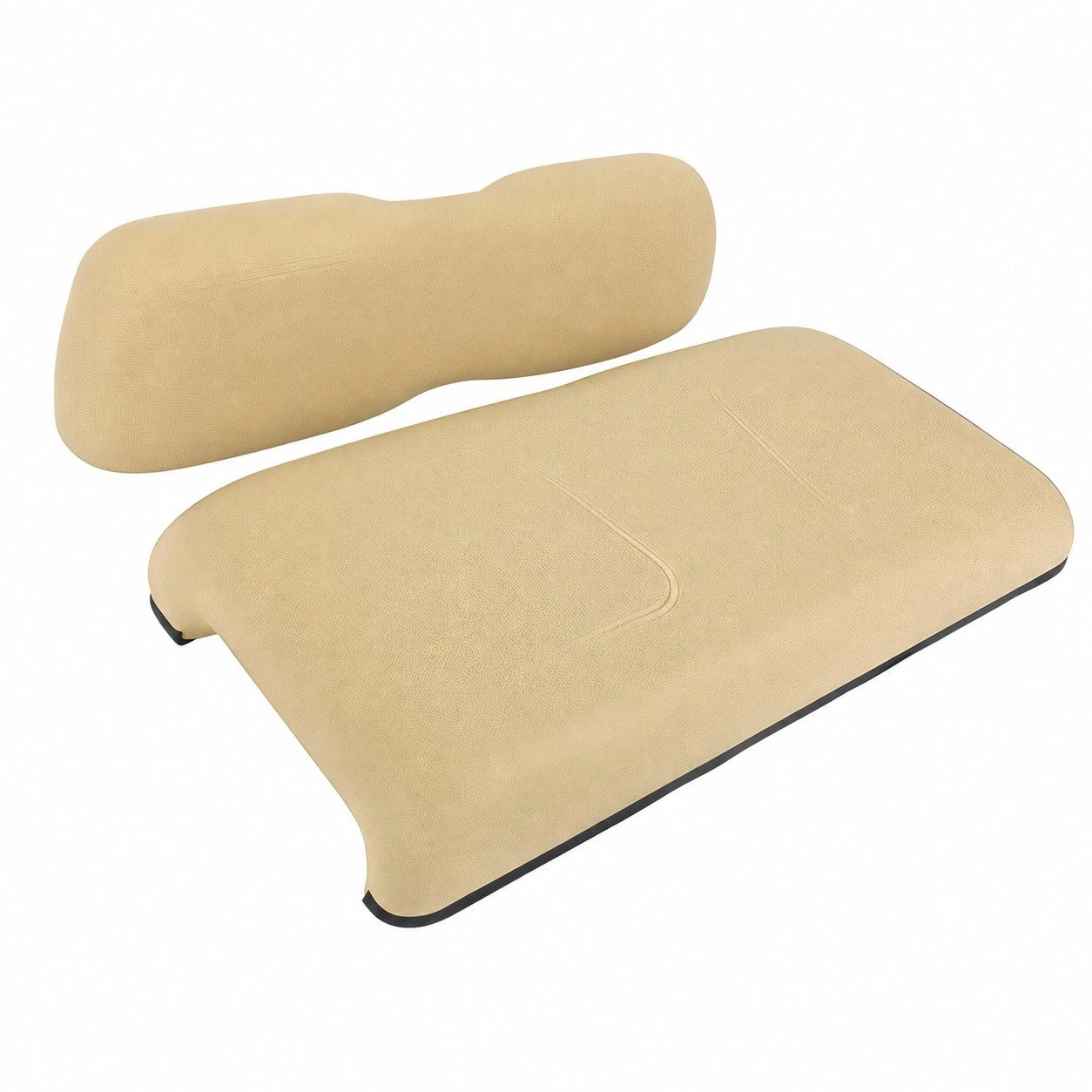 Complete Beige Seat Cushion Set for Club Car DS (2000.5–Present)