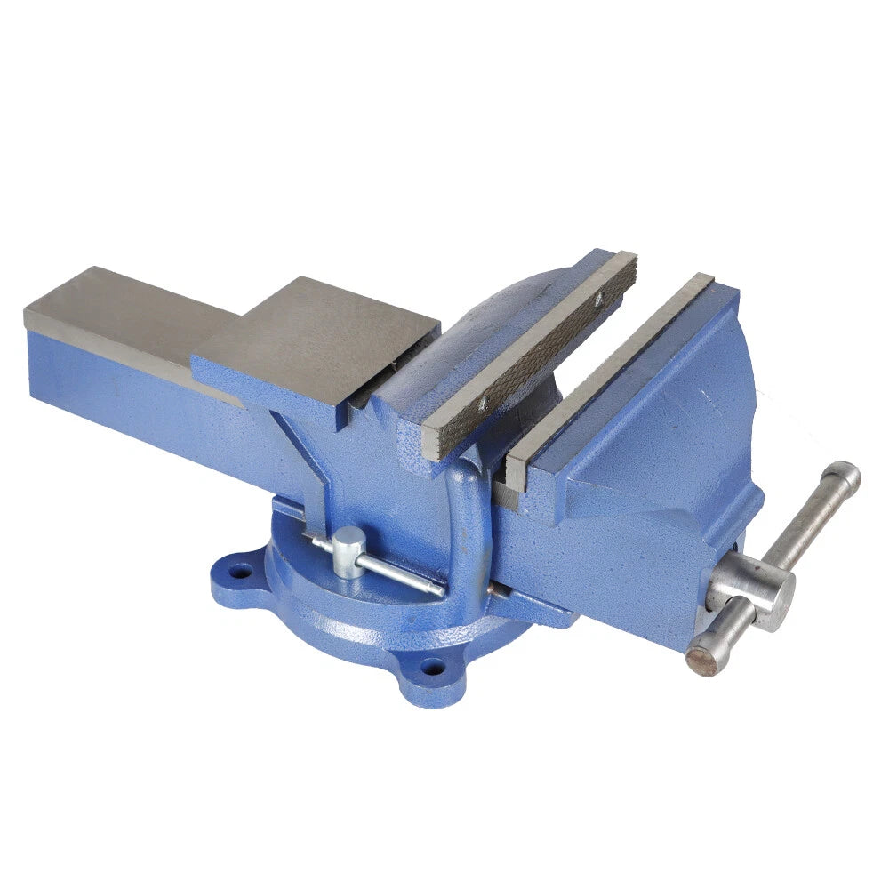 8" Multi-Purpose Rotating Bench Vise with 360 Degree Swivel Base