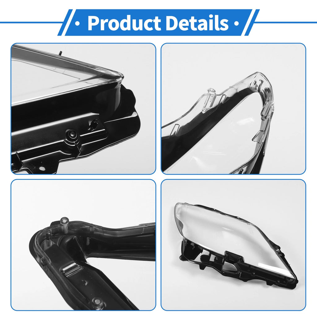 Headlight Lens Cover for Lexus LS460 (2007–2009) PC Clear