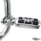 Zombie 1" 1-1/4" Highway Radical Stiletto Footpegs for Harley Sportster (4475)
