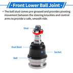 2X Front Lower Ball Joints for Saab 9-2X (2005–2006) No.K9513/20206AJ000/21067GA050