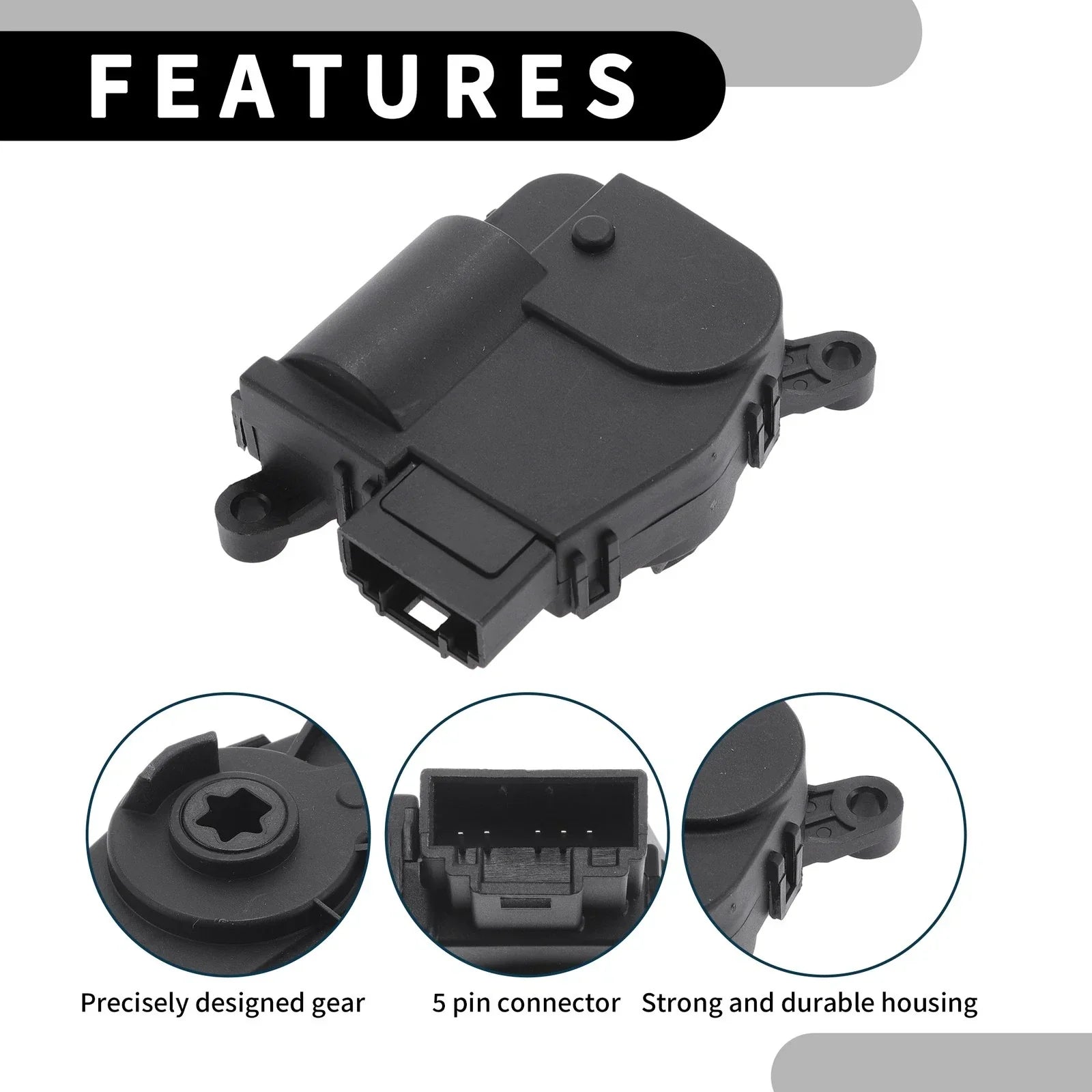 HVAC Heater Blend Door Control Actuator for Dodge Dart (2012-2016)