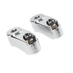 Front Turn Signal Mount Bracket Relocation Kit for Harley Dyna FXR (39MM 49MM)