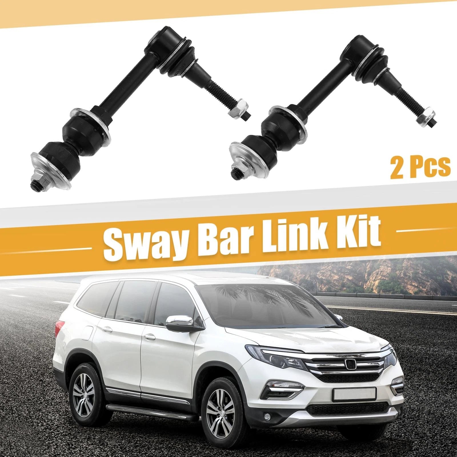 2X Front Sway Bar Link 5093111AA K80467 for Dodge Ram 2500 3500 (2003–2005)