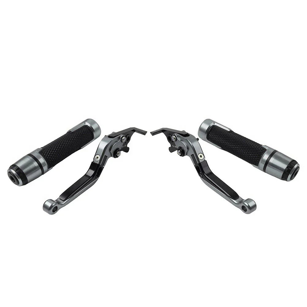 Titan Folding Brake Clutch Levers Grip Set for Suzuki GSXR600/750 (2006-2019)