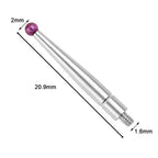 2X Tungsten Carbide Ball Contact Points for Dial Test Indicator