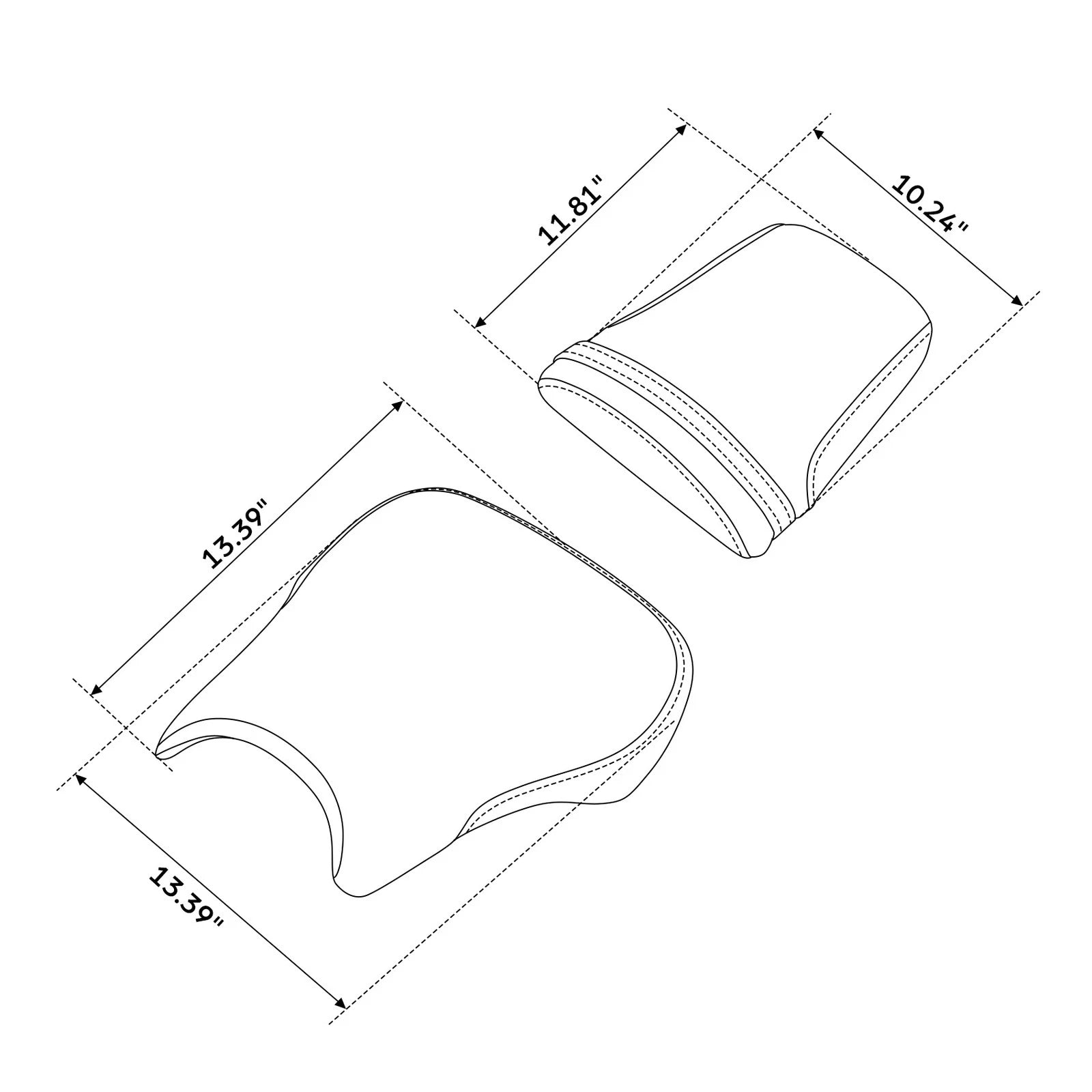 Rider Passenger Seat for Honda CBR600RR (2003–2004)
