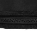 Boot Cover 4 x Bimini Top Boat Shade No Frame Black for 4 Bow