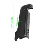 Rear Bumper End for Ford F250 F350 F450 (2017–2022) Black LH