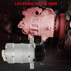 A/C Compressor & Clutch for Cadillac Eldorado Fleetwood Seville (1989-1992)