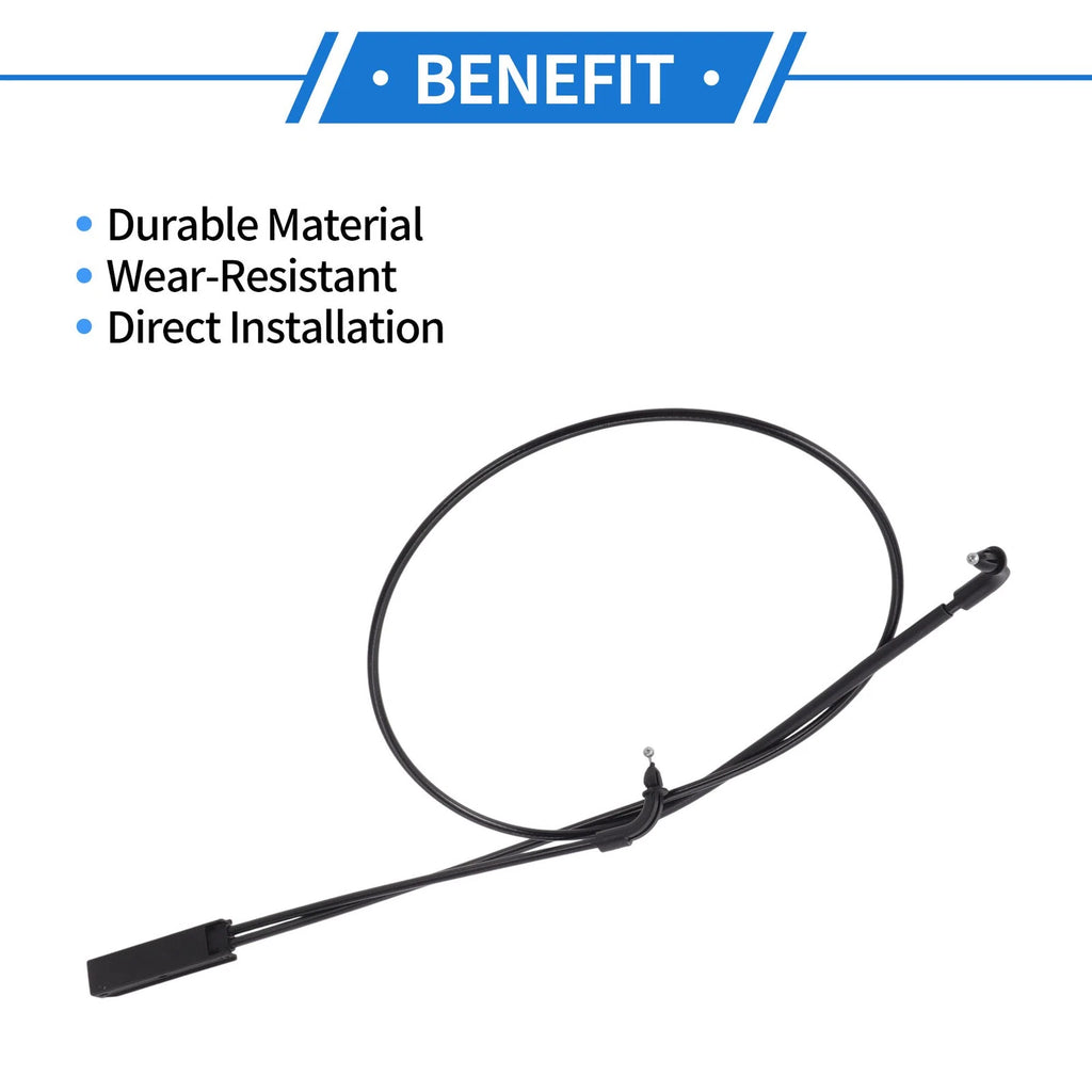 Hood Release Cable No. 51237419390 for BMW 330i 330e G20 (2019–2024)