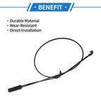 Hood Release Cable No. 51237419390 for BMW 330i 330e G20 (2019–2024)