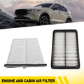 Engine & Carbon Cabin Air Filter Combo Set for Mazda 3 6 CX-5 (2014–2023)