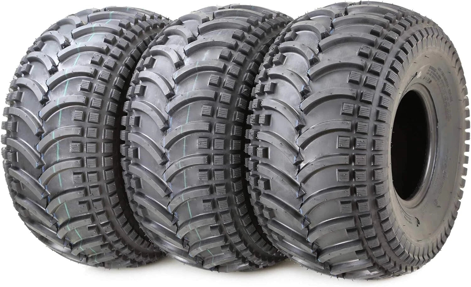 Set of 3 ATV Tires 22x11-8 22x11.00-8 4PR D930 for FREE COUNTRY