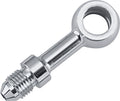 Twin Power Stainless Brake Fitting 3/8 Inch X AN3 Straight Banjo Adaptor