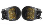LED Fog Light Kit SS3 Type B Max Amber Backlit for Toyota 4Runner (2014–2022)