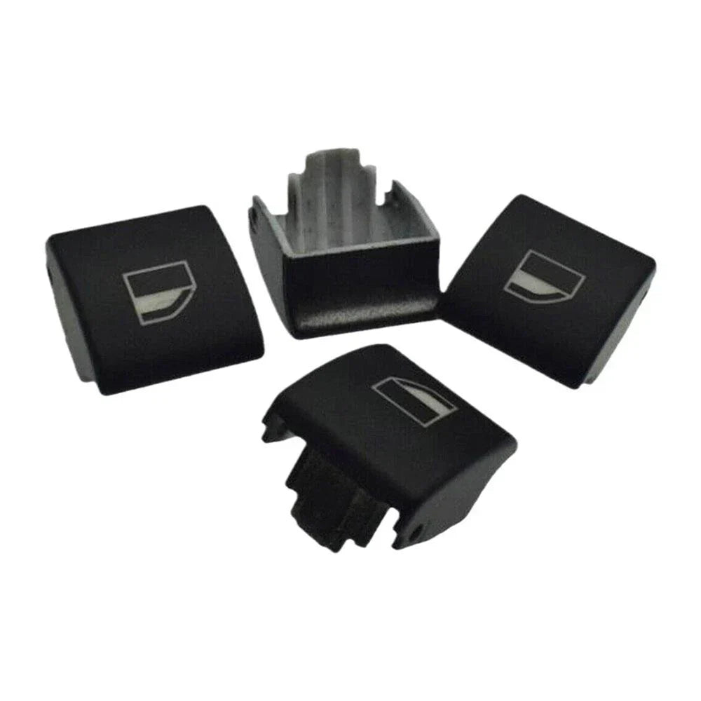 4x Window Switch Button Caps for BMW E46 323i 325i 330i M3 328i (1998-2006)