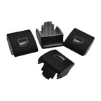 4x Window Switch Button Caps for BMW E46 323i 325i 330i M3 328i (1998-2006)