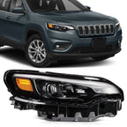 Full LED Headlight for Jeep Cherokee (2019–2023) - Right Passenger Side