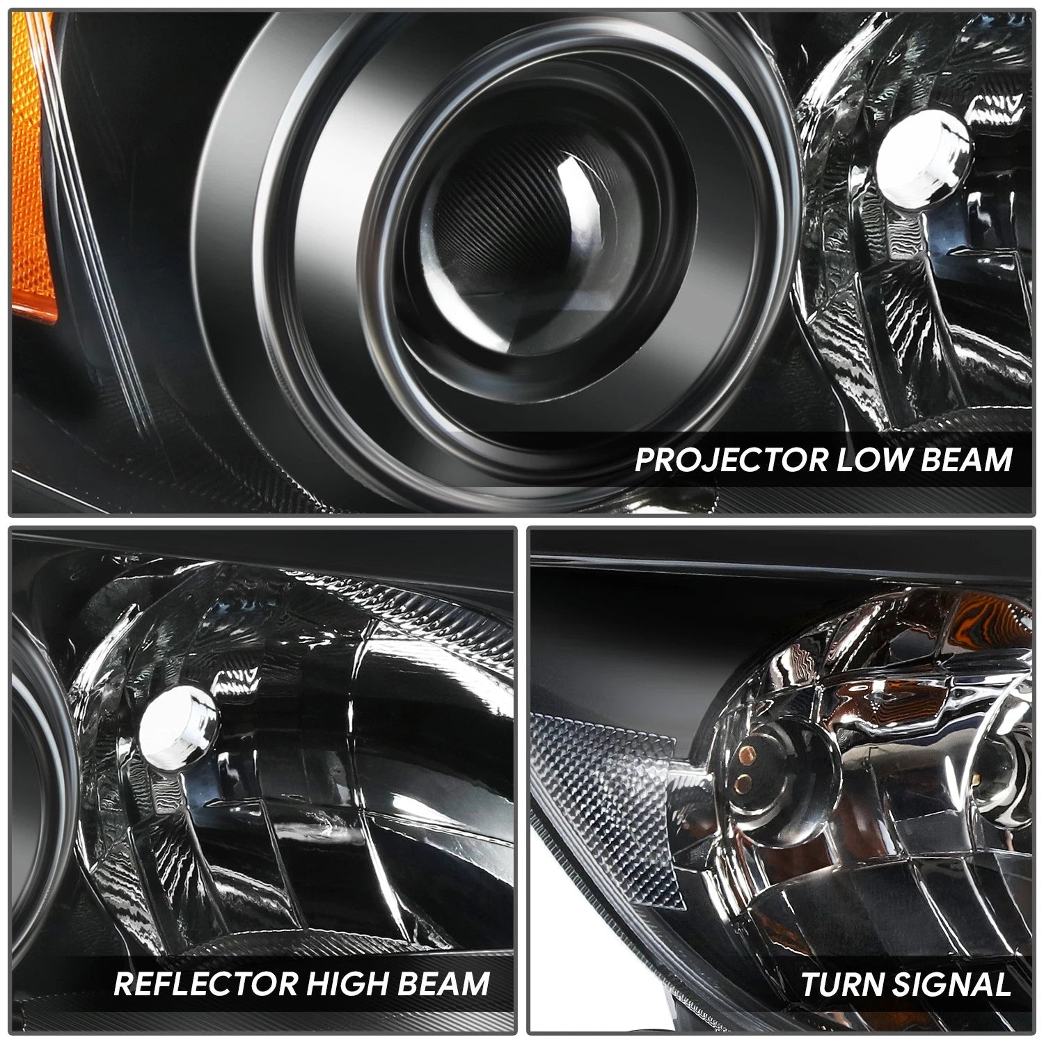 Projector Headlight Assembly for Subaru Impreza (2008–2011)