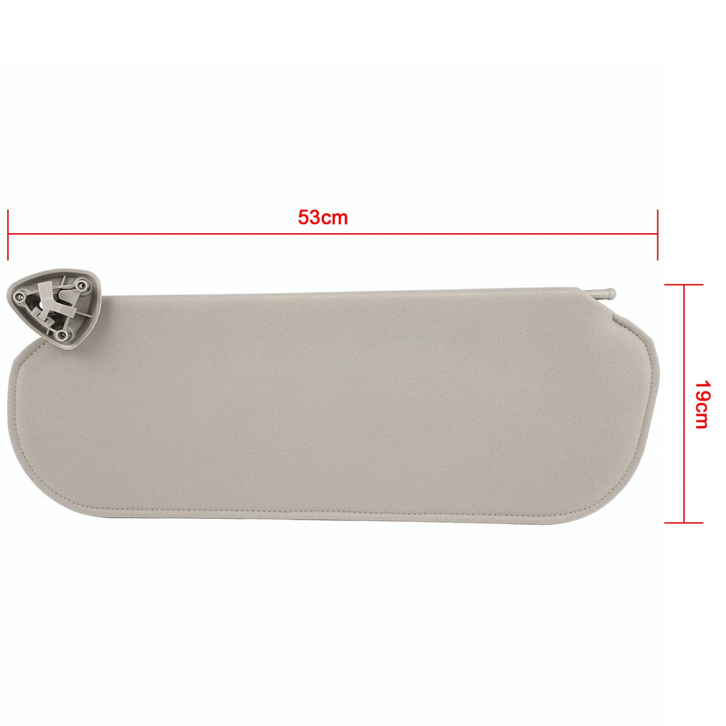 Left Driver Side Sun Visor for Chevrolet GMC Savana 1500 2500 3500 (2003–2015)