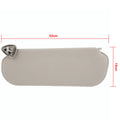 Left Driver Side Sun Visor for Chevrolet GMC Savana 1500 2500 3500 (2003–2015)