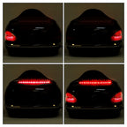 VIP Style Motorcycle Trunk Tail Box w/ Light for Honda (Universal)