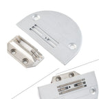 Set of 2 Feed Dogs & Plates for Juki Brother Singer Industrial Sewing Machine